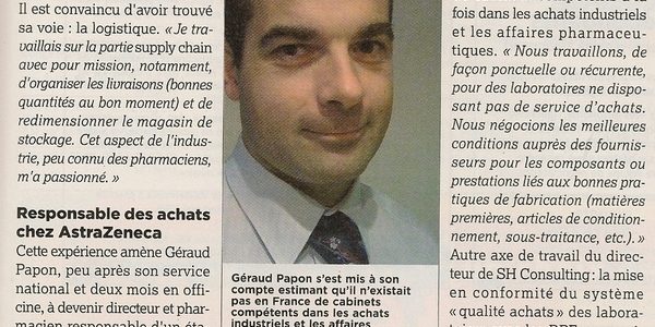 Moniteur 2009 Géraud Papon, spécialiste des achats Moniteur 2009 Géraud Papon, spécialiste des achats